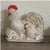 Sculpture Materials Hagi Ware Rooster and Hen Ornament by Tenryū For Sale - Image 7 of 7