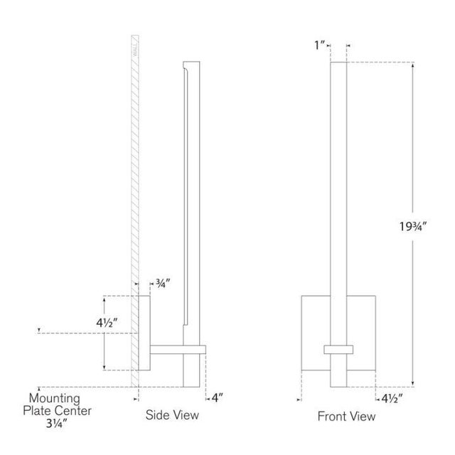 Visual Comfort Kelly Wearstler for Visual Comfort Signature Axis Medium Sconce in Polished Nickel For Sale - Image 4 of 4