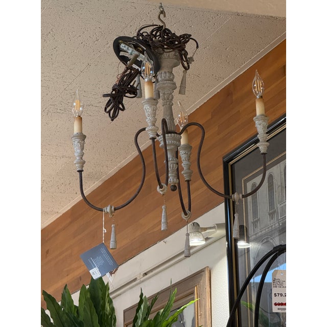 Currey & Co. Hannah Chandelier, Petite For Sale - Image 11 of 13