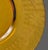 Vintage Depression Glass Amber Wheel Cut Floral Dishes - Set of Four For Sale - Image 10 of 11