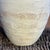 Vintage 13" Incised White Terracotta Amphora Urn - Heavy Studio Pottery For Sale - Image 9 of 12