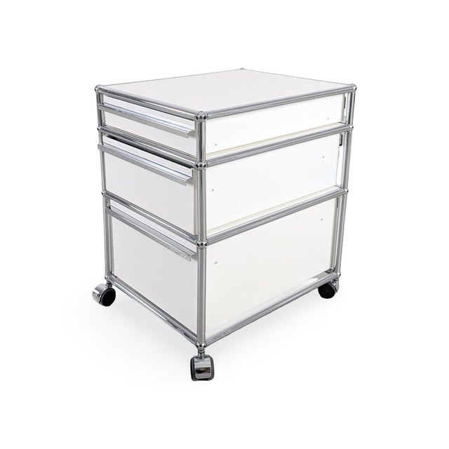 Rolling Container Office Cabinet from USM Haller For Sale - Image 5 of 9
