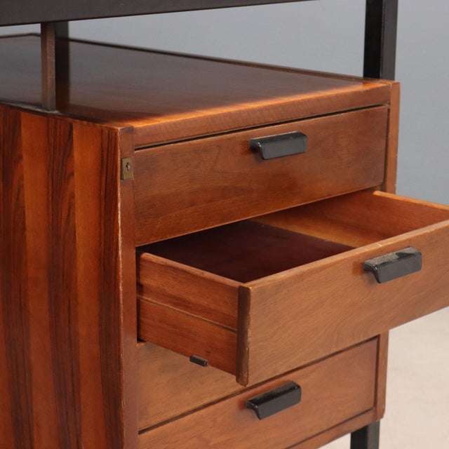 Wood Mid-Century Mahohgany Desk, 1960s For Sale - Image 7 of 12
