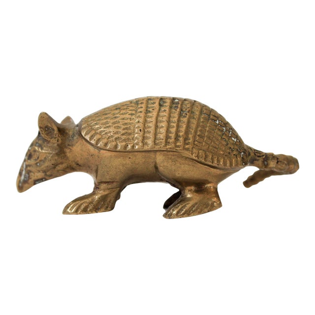Vintage Brass Armadillo Chairish