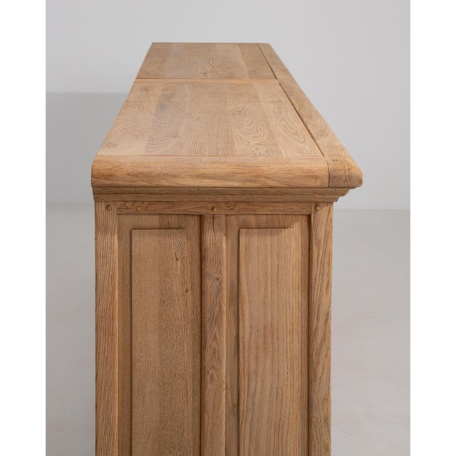 1970s Brutalist Buffet With Iron Hardware For Sale - Image 5 of 12