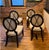 Barbara Barry for Baker Oval X-Back Dining Side Chairs, Transitional- Set of 4 For Sale - Image 9 of 9