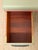 Vintage Mint Green Writing Desk With Wood-Tone Details For Sale - Image 11 of 12
