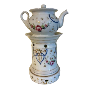 Mid 19th Century English Vintage Hotel Tea Pot for One