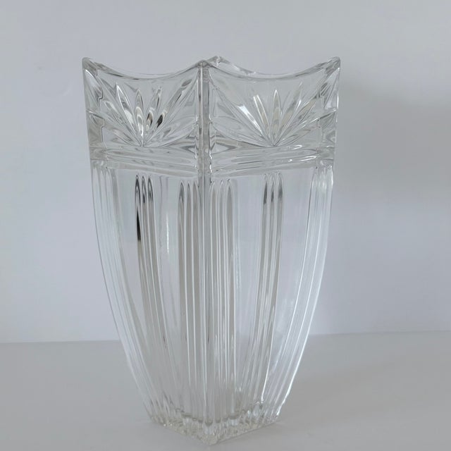 Waterford Crystal Marquis Vase, Waterford Cut Crystal; Odyssey 8" Vase; Germany For Sale - Image 4 of 17