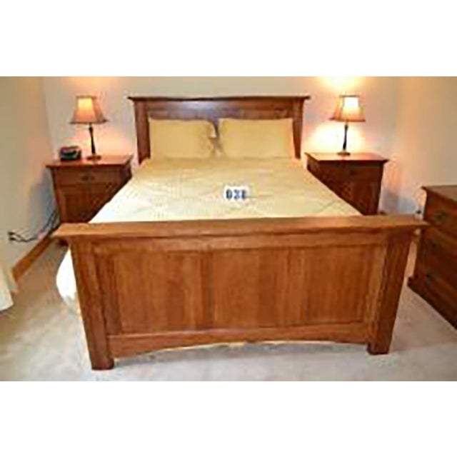 Restoration Hardware Marston Collection King Size Bed in Light Cherry
