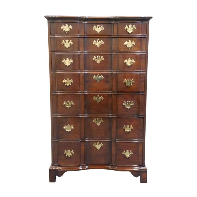 Traditional Hickory Furniture Co. American Masterpiece Collection 37" Solid Mahogany Chest of Drawers 750-31 For Sale - Image 3 of 13