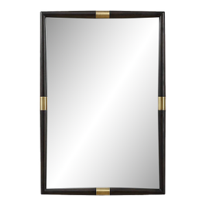 Contemporary Sleek Deco Mirror