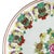 This exquisite antique chinoiserie plate, a richly detailed example of famille rose Chinese porcelain, showcases the...