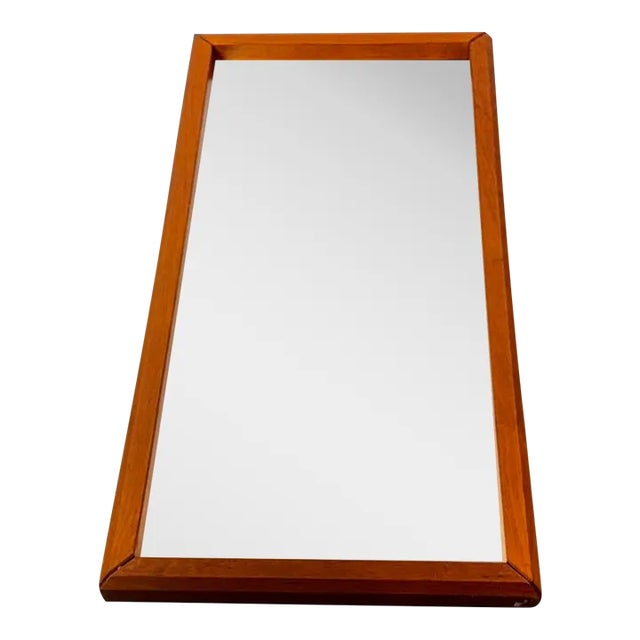 Danish Modern Teak Mirror For Sale