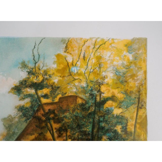 Marguerite Maduzac, Début de l'automne, Lithograph For Sale - Image 6 of 9