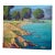 Landscape Original Oil on Canvas Berkeley Shorebird Park 32x36” For Sale