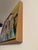 Textile Acrylic Painting on Canvas Framed by Danka Krol For Sale - Image 7 of 7