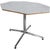 1960s Mid-Century Octagonal Formica Dining Table with Chrome Base, 1960s For Sale - Image 5 of 9