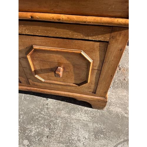 Wooden Bakers Chest with Storage Drawers For Sale - Image 13 of 15