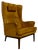 Patinated Leather Wingback Krister Armchair by Arne Norell, 1960s For Sale