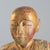 Monk Sculpture in Lacquered and Gilded Wood For Sale - Image 6 of 9