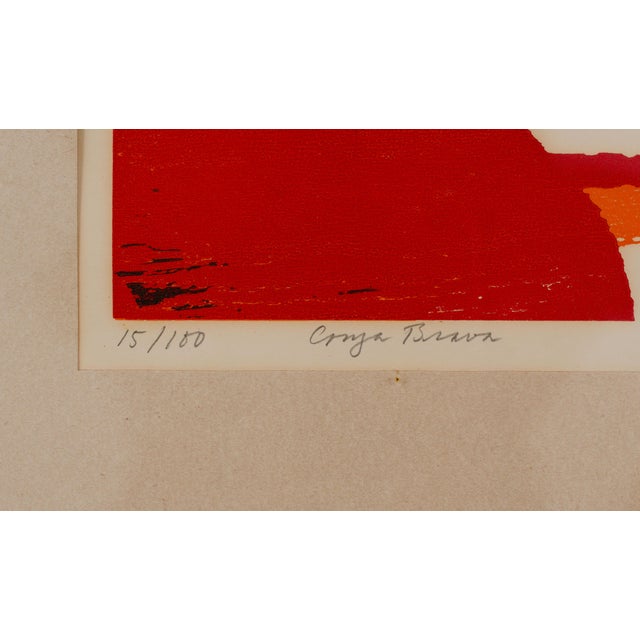 Paper Knut Grane, Conga Brava 15/100, 1969, Lithograph For Sale - Image 7 of 11