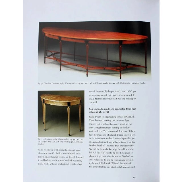 Wood Neoclassical Richard Newman Console Table For Sale - Image 7 of 8
