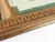 “Serenity Pines" Green Abstract Art in Vintage Frame, Transitional Living Room Art by JTS For Sale - Image 9 of 11