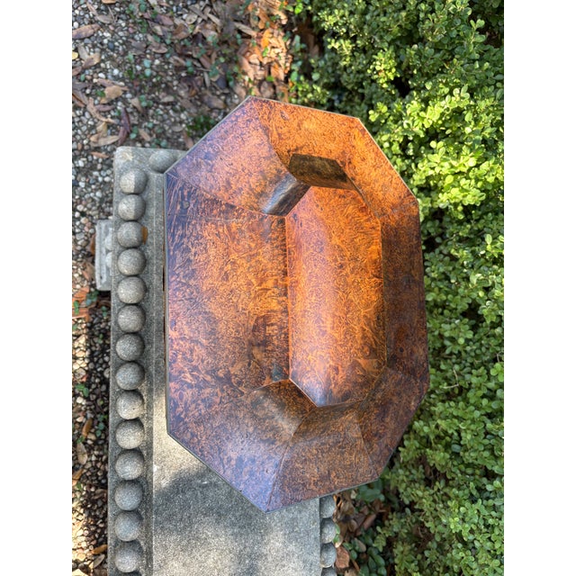 19th Century English Georgian Burlwood Wig Box For Sale - Image 4 of 12