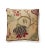Contemporary The House of Scalamandré Palampore Embroidery Pillow, Cinnamon For Sale - Image 3 of 3