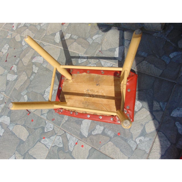 1970s Vintage Stool, 1950s-1970s For Sale - Image 5 of 6