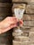 You won't find these twice! Beautiful pair of likely 19th-century Bohemian wine goblets, attributed to Harrach (with Moser...
