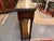 Wood Late 20th Century Theodore Alexander Inlaid Leather Console Table For Sale - Image 7 of 8