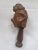 French 18th-19th Century Antique Wood Figure Man with Crossed Legs Screw Nutcracker For Sale - Image 3 of 13