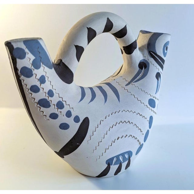 Spanish Ceramic Pitcher from Édition Picasso, 1954 For Sale - Image 3 of 5