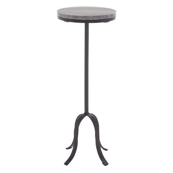 Hiten Drink Table - Grey Marble For Sale - Image 10 of 10