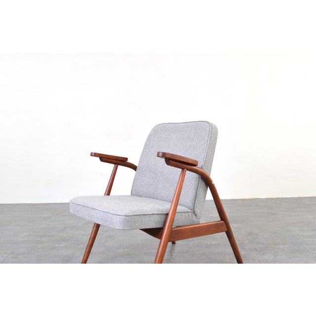 Mid-Century Modern Polish Lounge Chair, 1960s For Sale - Image 9 of 12