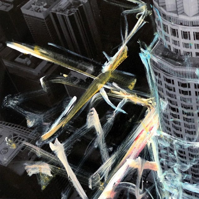 "Us Bank Fly By" Original Artwork by Pete Kasprzak For Sale - Image 4 of 6