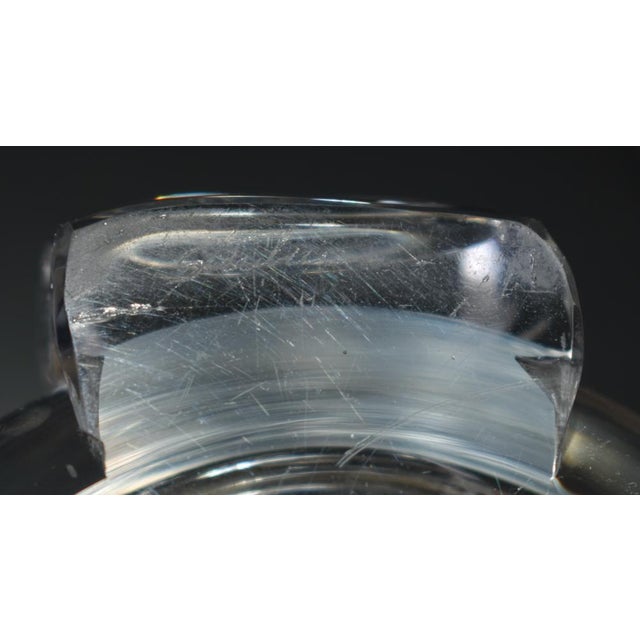 Vintage Stuben Art Deco Style Crystal Vase For Sale - Image 12 of 12