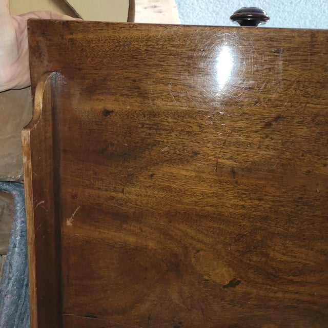 English C. 1840 Mahogany Wash Stand For Sale - Image 3 of 12