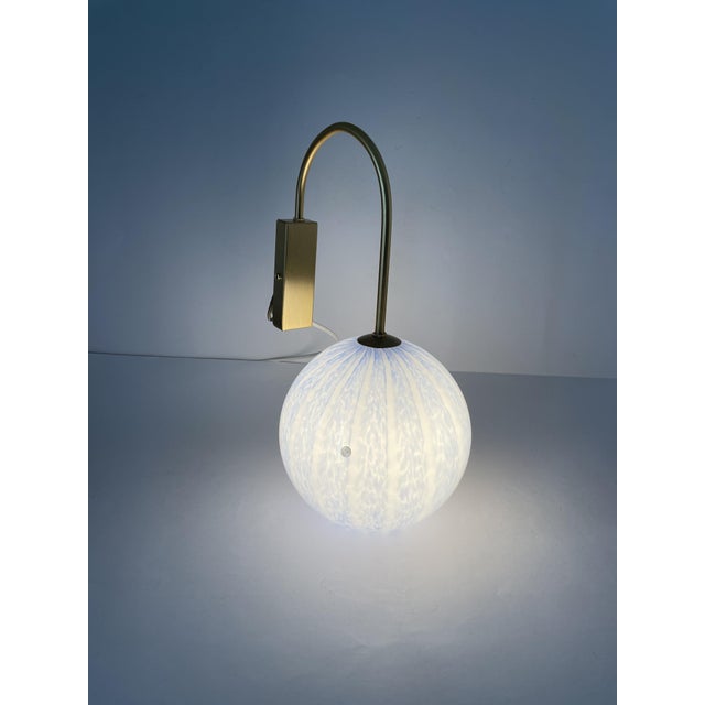 Blue Blue Tulipano 20 Wall Lamp from La Murrina, 1990s For Sale - Image 8 of 18