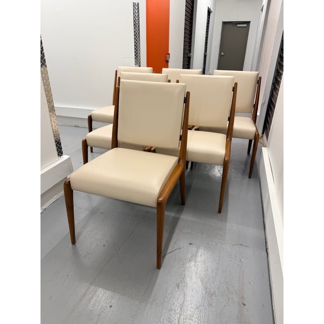 Set of 6 Holly Hunt Côte Dining Chairs For Sale - Image 9 of 15