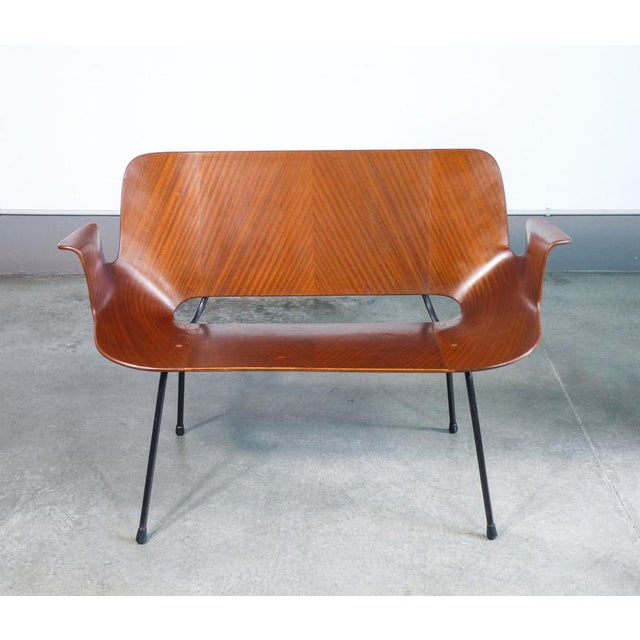 Medea Sofa Bench by V. Nobili for Tagliabue For Sale - Image 5 of 18