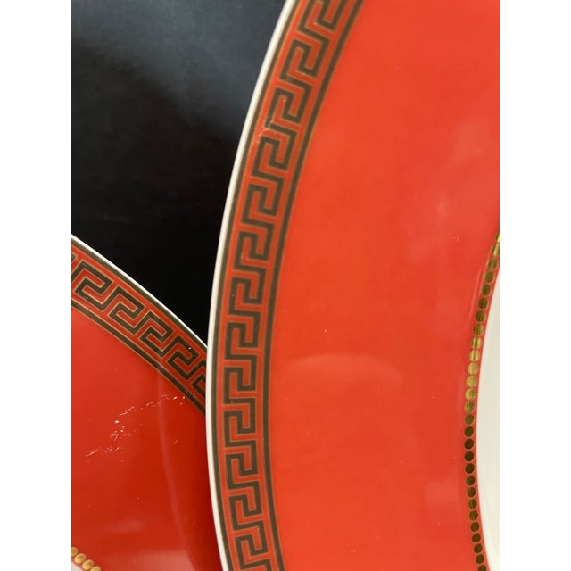 Art Deco Late 20th Century Rosenthal Meets Versace Chargers- Set of 12 For Sale - Image 3 of 6