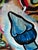 Blue Rare, Large-Scale Monumental Peter Keil Painting, Collaboration With Mike Mozart (MiMo) For Sale - Image 8 of 12