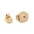 Early 21st Century Tiffany & Co Signature X Stud Earrings, 18k Yellow Gold, Length 8.4 Mm For Sale - Image 5 of 5