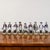Ceramic Toy Soldier Figurines by Meissen, Set of 9 For Sale - Image 9 of 9