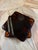 Vintage Tortoiseshell Lucite Trinket Box With Brass Stripe Accent, 1970s Modernist Design For Sale - Image 4 of 6
