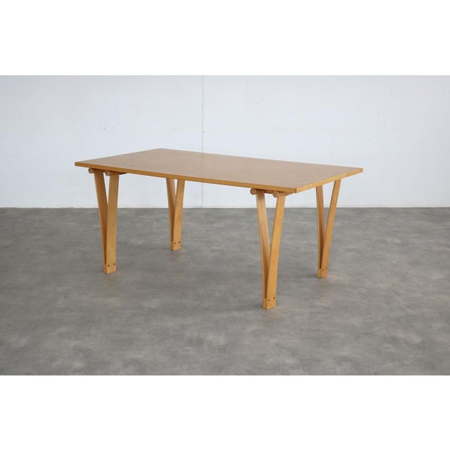 Vintage Swedish Dining Table by Kajsa & Nils Nisse Strinning for String, 1960s For Sale - Image 11 of 11