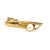 1990s Mikimoto Estate Akoya Pearl Tie Clip 45 mm 14k Y Gold 7.70 mm For Sale In New York - Image 6 of 7